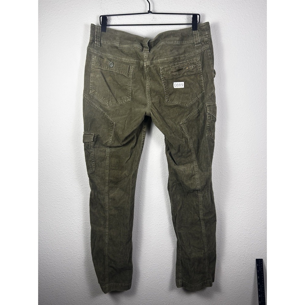 H&M Olive Green Corduroy Cargo Pants – Women's US 16 / EUR 46